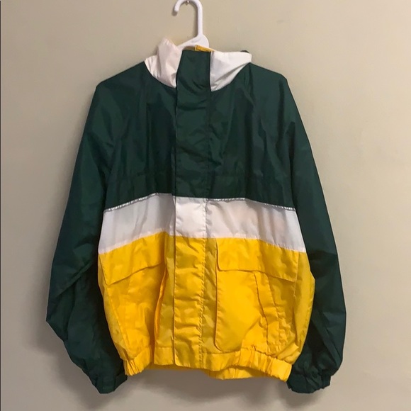Nautica Other - Vintage Nautica Raincoat Super Sonics Color-way